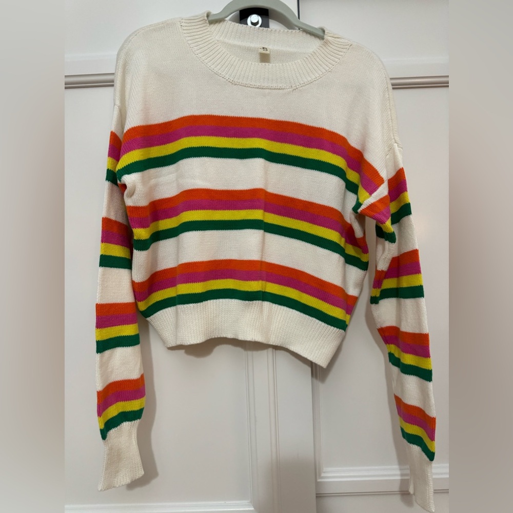 Colorful Striped Sweater